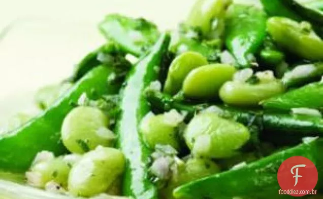 Limão-hortelã Snap Peas & Lima Beans