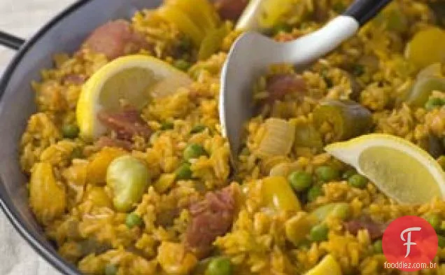 Stovetop Vegetarian Paella