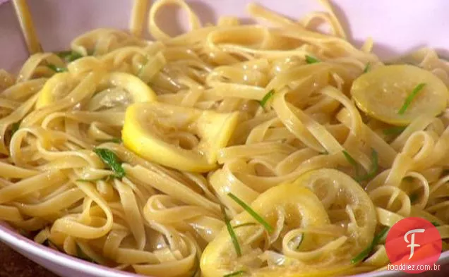 Macarrão De Cebolinha De Limão