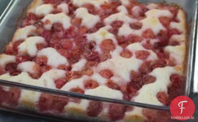 Bolo De Pudim De Cereja Azeda