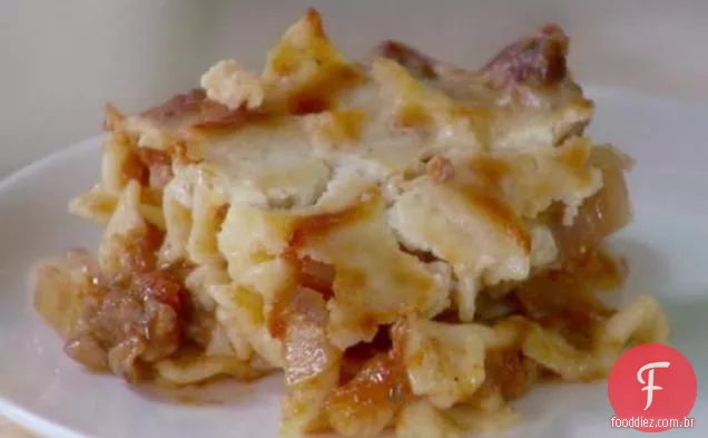 Caçarola De Macarrão Grego (Pastitsio)