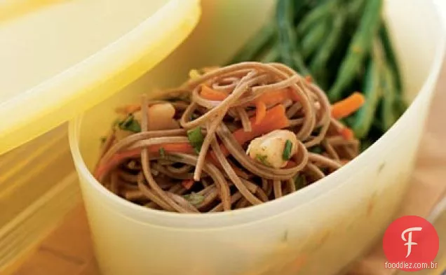 Macarrão Soba com camarão