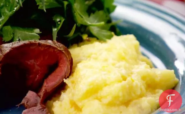 Polenta De Milho Grelhado Cremoso