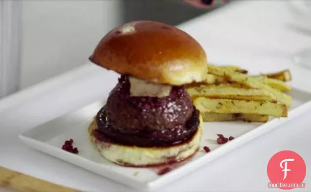Sirloin Portobello e patê Burger