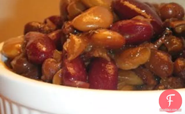 Feijões doces e azedos