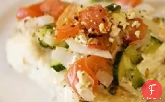 Bifes De Alabote Assados