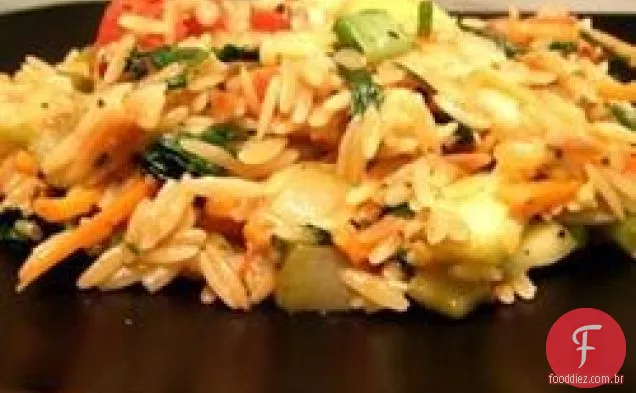 Vegetarian Lime Orzo