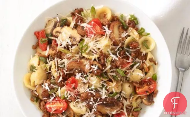 Orecchiette Com Salsicha Picante