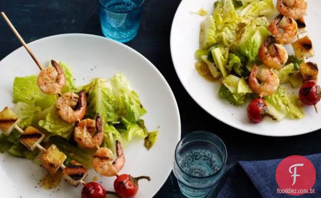 Camarão Caesar Salad