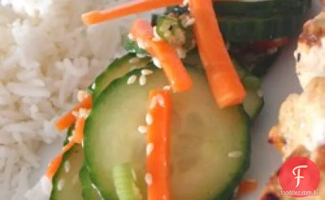 Salada Coreana De Pepino