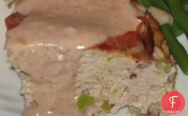 Bolo De Carne De Peru Estilo Ação De Graças