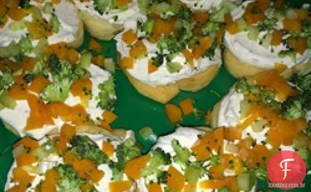 Aperitivos Veggie Crescent Roll