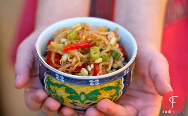 Salada De Feijão Mungo Germinada