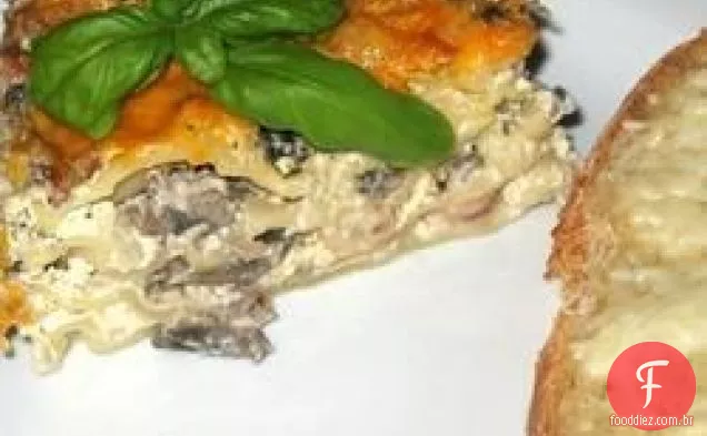 Lasanha de frutos do mar da tia Pasto