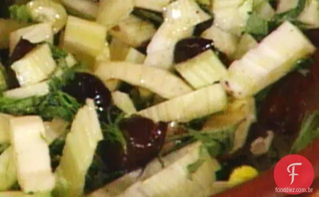 Salada de erva-doce e azeitona - - - Insalata di Finocchio Ed Olive