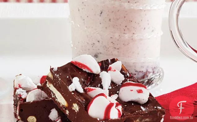 Chocolate Ao Leite-Casca De Hortelã-Pimenta