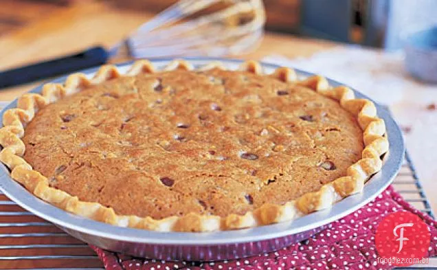 Chocolate Chip Walnut Pie