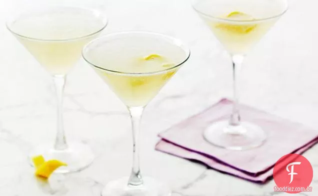 Limão e Vodka Martinis