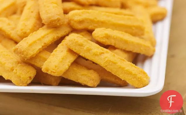 Palhas De Queijo Cheddar