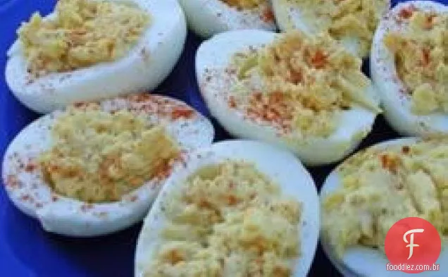 Picante Italiano Deviled Ovos