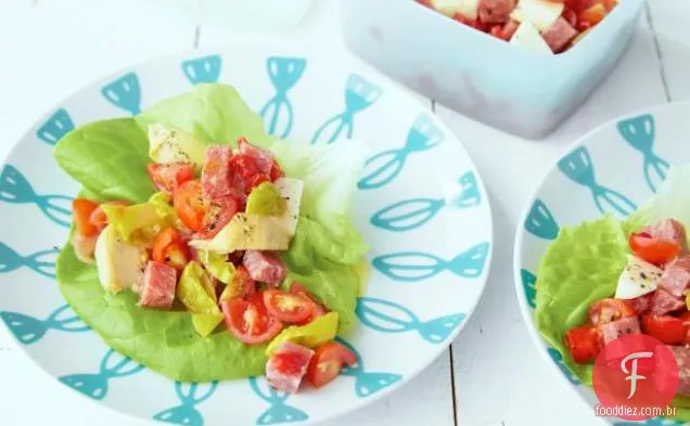 Antipasto Verão Alface Wraps