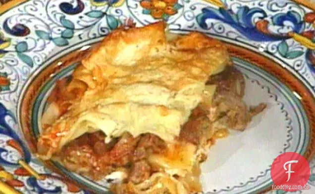 Lasanha Assada Napolitana: Lasanha Napoletano