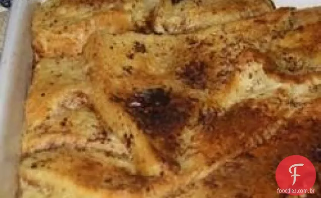 Pudim de chocolate e Pão De Laranja da Trishie