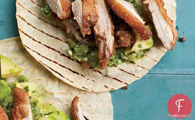 Tacos De Frango Frito