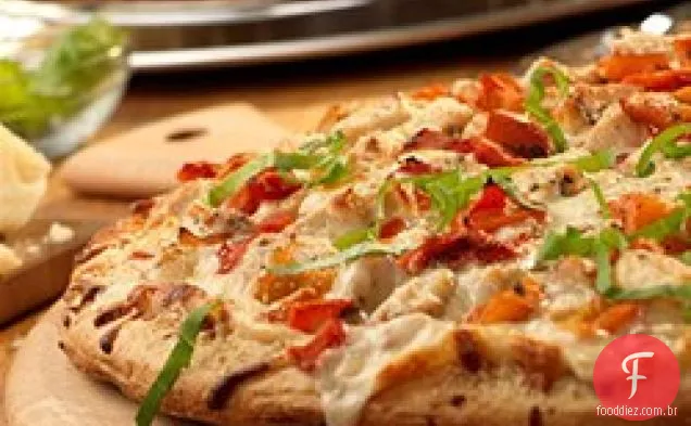 Pizza De Frango Branco
