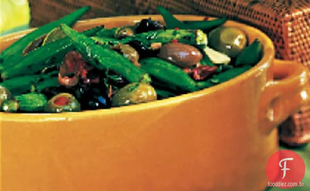 Quiabo Picante E Azeitonas