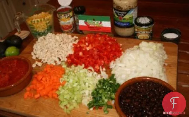 Sopa De Tortilla Magra E Rápida