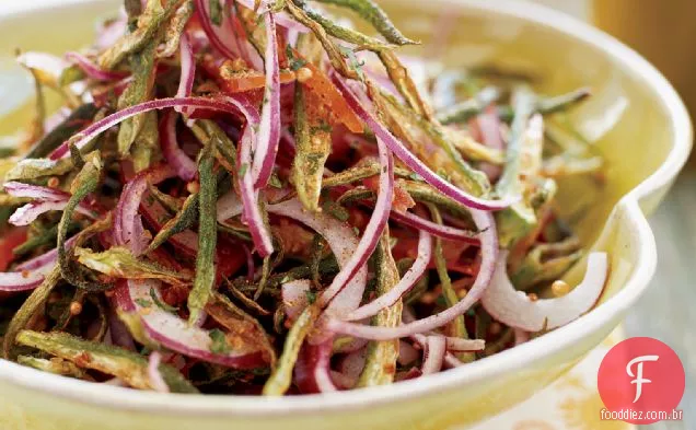 Salada De Quiabo Crocante