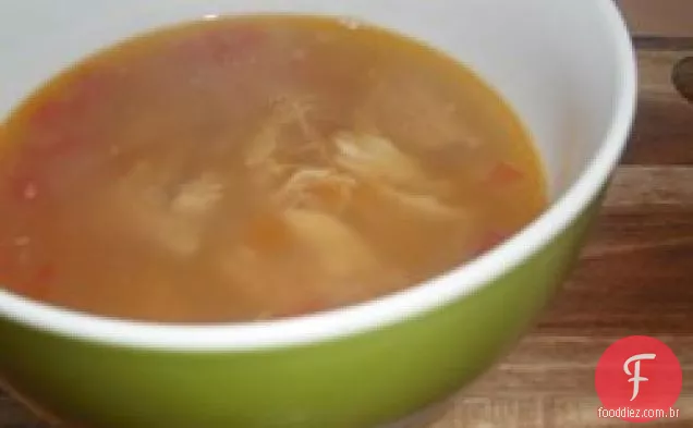 Sopa de Ajo Mexicana (sopa mexicana de alho)
