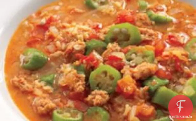 Salsicha Gumbo