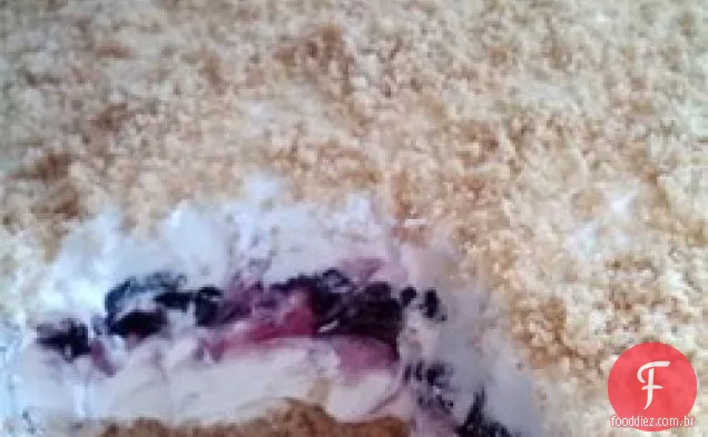 Blueberries N ' Cheese Squares