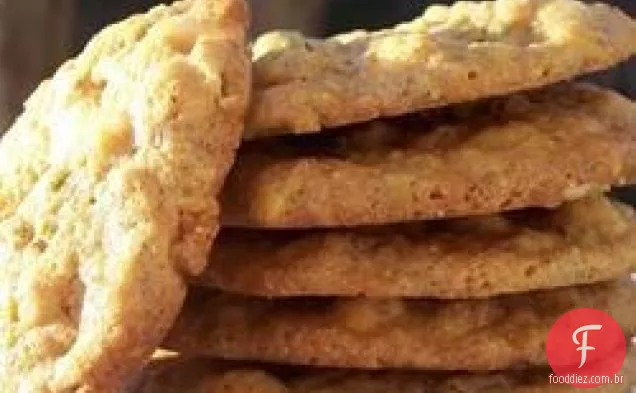 Biscoitos De Chocolate Branco Pistache