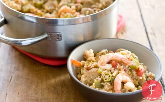 Salsicha De Frango Jambalaya