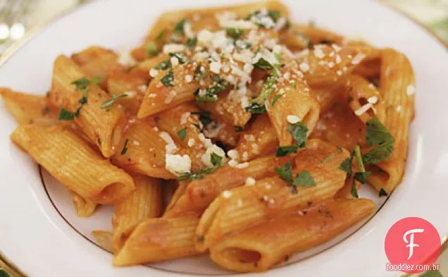 Mais leve Penne à la Vodka