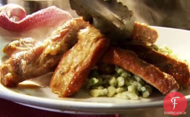 Spareribs refogados com Erva-Doce