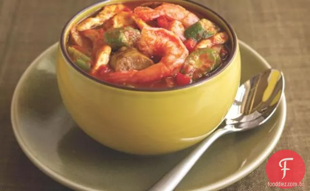 O Gumbo favorito de Elizabeth