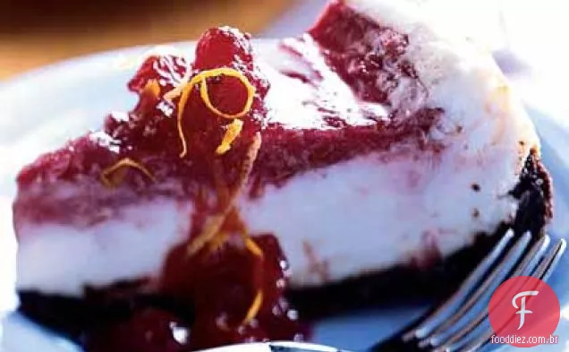 Cheesecake De Cranberry Rodado