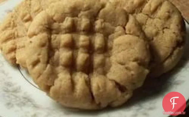 Biscoitos Rápidos De Manteiga De Amendoim