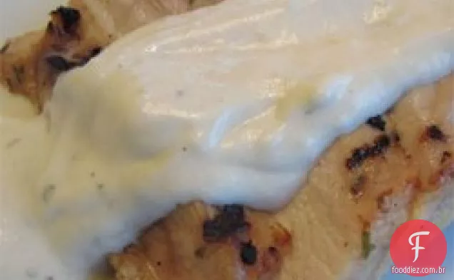 Molho De Creme De Alho-Estragão