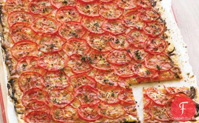 Torta De Tomate Filo