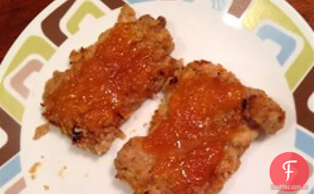 Laranja Biscoito Damasco Frango