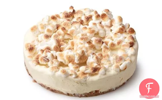 Bolo De Sorvete De Marshmallow Torrado