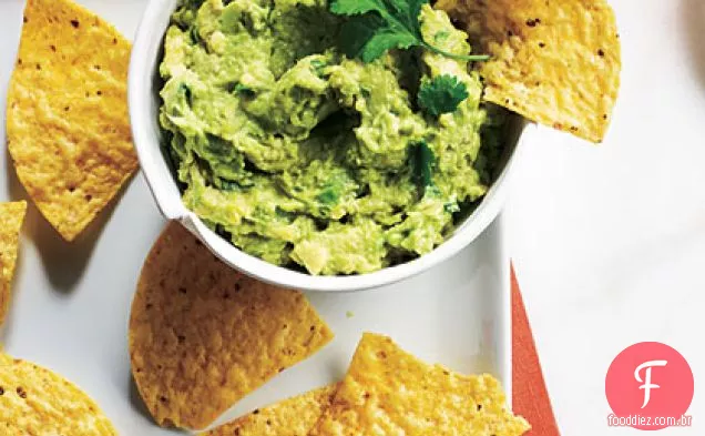 Guacamole com molho de peixe