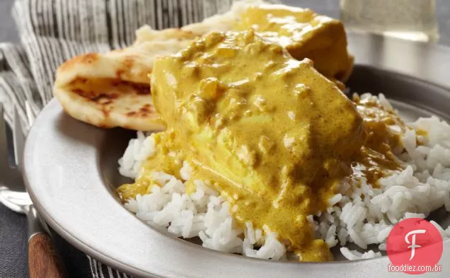 Curry De Alabote Cremoso Com Especiarias Indianas