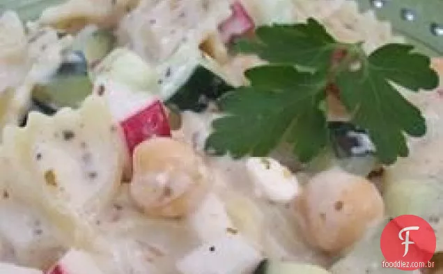 Salada de macarrão Grego-alicious