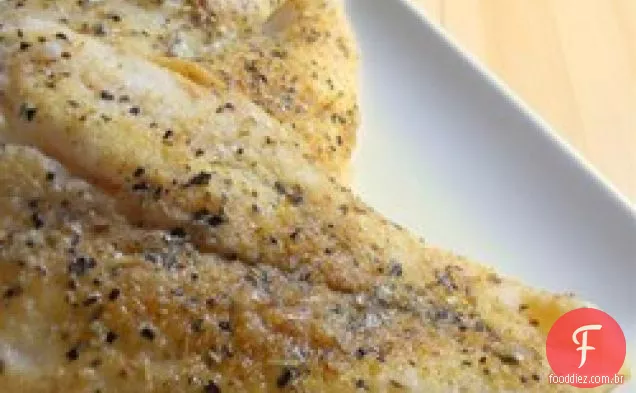 Peixe-Gato De Pimenta Limão Grelhado